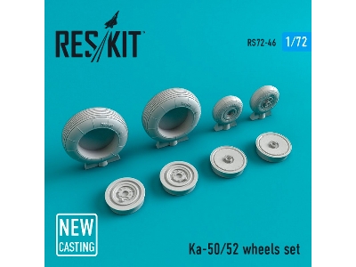 Ka-50 (52) (All Versions) Wheels Set - zdjęcie 1