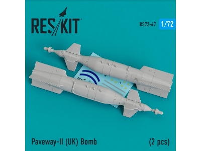 Paveway-ii (Uk) Bomb (2 Pcs) (Tornado, Eurofighter,buccaneer, Harrier ) - zdjęcie 1