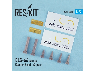 Blg-66 Belouga Cluster Bomb (2 Pcs) (Mirage F.1, Mirage 2000, Sepecat Jaguar) - zdjęcie 2