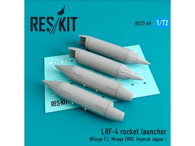 Lrf-4 Rocket Launcher (4 Pcs) (Mirage F.1, Mirage 2000, Sepecat Jaguar ) - zdjęcie 1