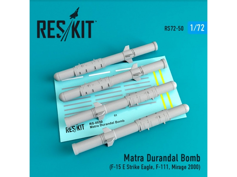 Matra Durandal Bomb (4 Pcs) (F-15 E Strike Eagle, F-111, Mirage 2000) - zdjęcie 1