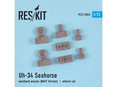 Uh-34 Seahorse / Westland Wessex (Navy Version) Wheels Set - zdjęcie 2