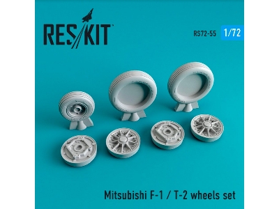 Mitsubishi F-1 / T-2 Wheels Set - zdjęcie 1
