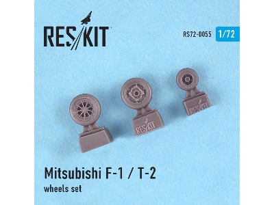 Mitsubishi F-1 / T-2 Wheels Set - zdjęcie 2