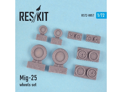 Mig-25 Wheels Set - zdjęcie 2