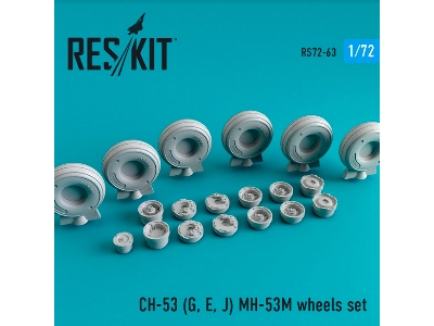 Ch-53 (G, E, J) Mh-53m Wheels Set - zdjęcie 1