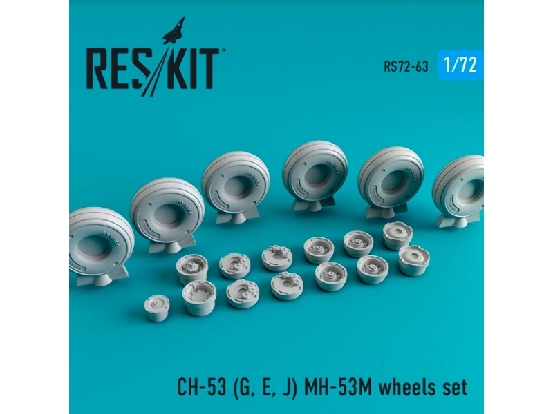 Ch-53 (G, E, J) Mh-53m Wheels Set - zdjęcie 1 Ch-53 (G, E, J) Mh-53m Wheels Set - zdjęcie 1