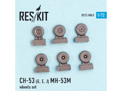 Ch-53 (G, E, J) Mh-53m Wheels Set - zdjęcie 2