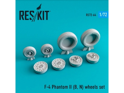 F-4 Phantom Ii (B, N) Wheels Set - zdjęcie 1