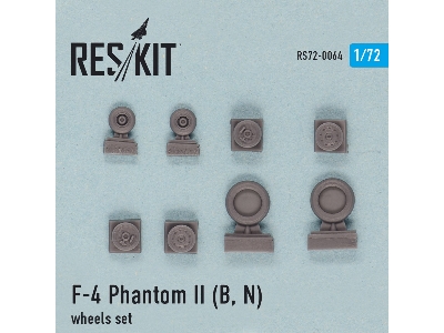 F-4 Phantom Ii (B, N) Wheels Set - zdjęcie 2