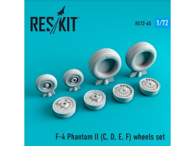 F-4 Phantom Ii (C, D, E, F,g) Wheels Set - zdjęcie 1