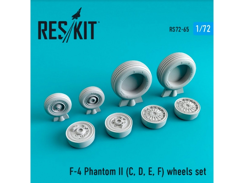 F-4 Phantom Ii (C, D, E, F,g) Wheels Set - zdjęcie 1 F-4 Phantom Ii (C, D, E, F,g) Wheels Set - zdjęcie 1