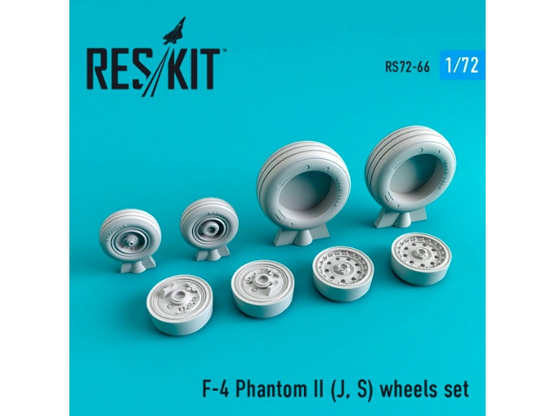 F-4 Phantom Ii (J, S) Wheels Set - zdjęcie 1