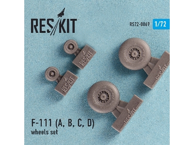 General Dynamics F-111 (A, B, C, D) Wheels Set - zdjęcie 2