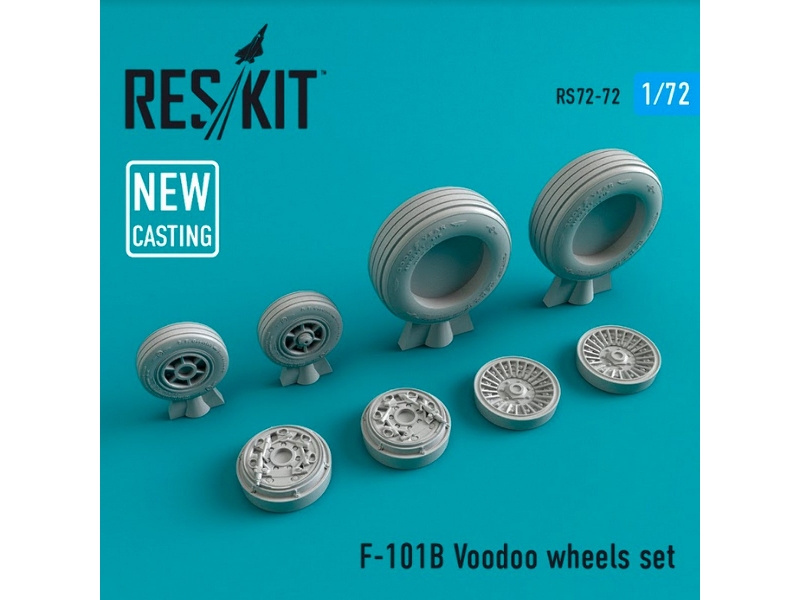 Mcdonnell F-101 (B) Voodoo Wheels Set - zdjęcie 1 Mcdonnell F-101 (B) Voodoo Wheels Set - zdjęcie 1