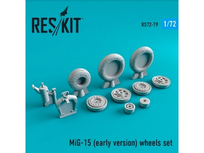 Mig-15 (Early Version) Wheels Set - zdjęcie 2