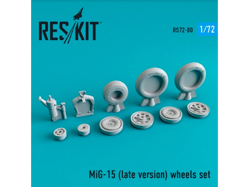 Mig-15 (Late Version) Wheels Set - zdjęcie 1 Mig-15 (Late Version) Wheels Set - zdjęcie 1