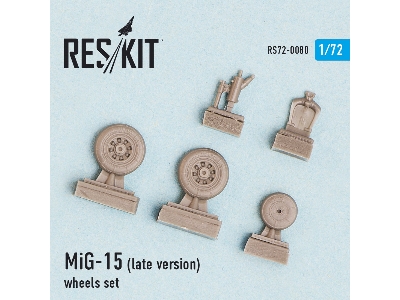 Mig-15 (Late Version) Wheels Set - zdjęcie 2