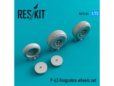 P-63 Kingcobra Wheels Set - zdjęcie 3