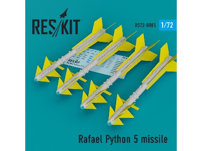 Rafael Python 5 Missile (4 Pcs) (F-16i, F-16d, F-15i, Mirage F.1) - zdjęcie 1