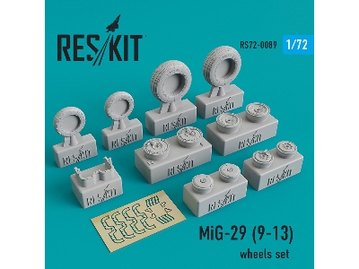 Mikoyan Mig-29 (9-13) Wheels Set - zdjęcie 1