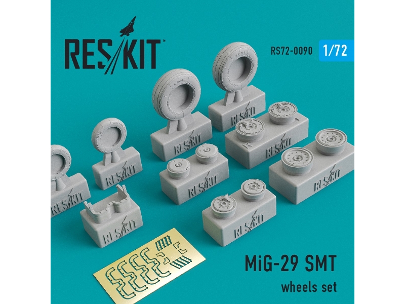 Mikoyan Mig-29 Smt Wheels Set - zdjęcie 1 Mikoyan Mig-29 Smt Wheels Set - zdjęcie 1