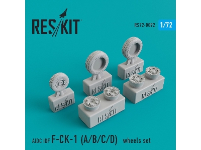 Aidc Idf F-ck-1 (A/B/C/D) Wheel Set - zdjęcie 1