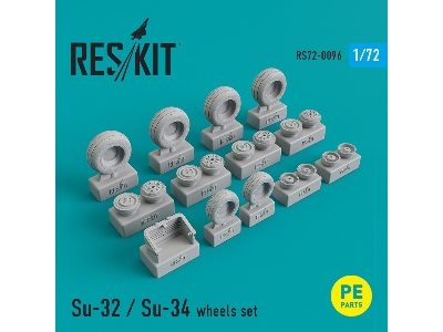 Su-32 / Su-34 Wheels Set - zdjęcie 1