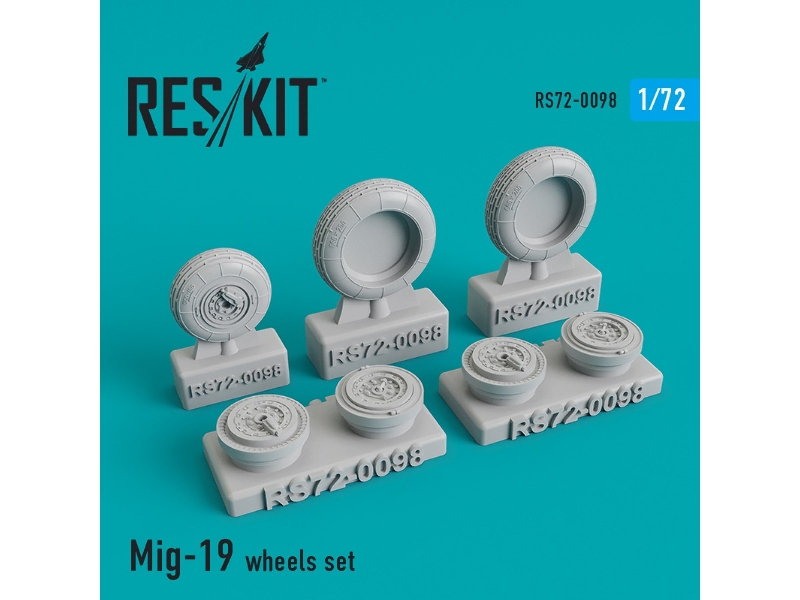 Mig-19 Wheels Set - zdjęcie 1 Mig-19 Wheels Set - zdjęcie 1