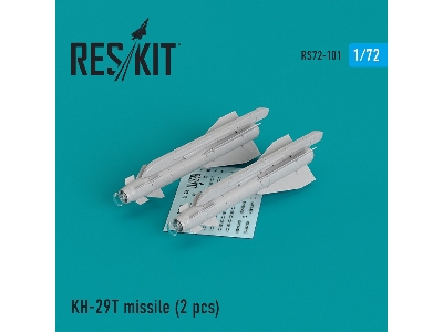 Kh-29t (As-14b 'kedge) Missile (2 Pcs) Su-17, Su-25,su-24, Su-34, Su-30, Su-39, Mig-27, Yak-130, Mirage F.1 - zdjęcie 1