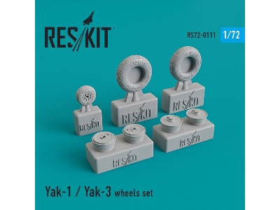 Yak-1 / Yak-3 Wheels Set - zdjęcie 1