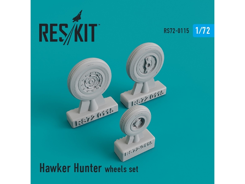 Hawker Hunter Wheels Set - zdjęcie 1 Hawker Hunter Wheels Set - zdjęcie 1