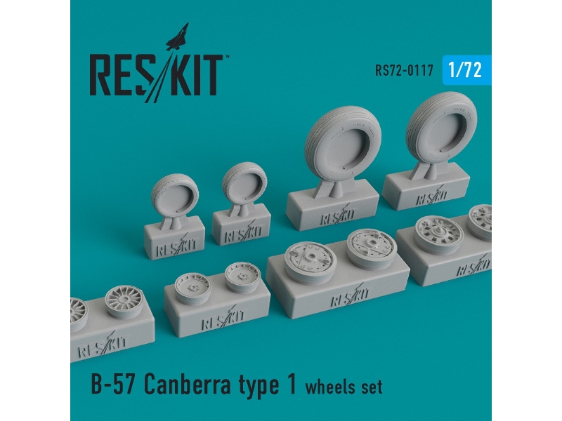 B-57 Canberra Type 1 Wheels Set - zdjęcie 1 B-57 Canberra Type 1 Wheels Set - zdjęcie 1