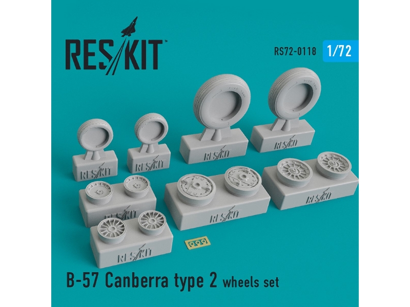 B-57 Canberra Type 2 Wheels Set - zdjęcie 1 B-57 Canberra Type 2 Wheels Set - zdjęcie 1