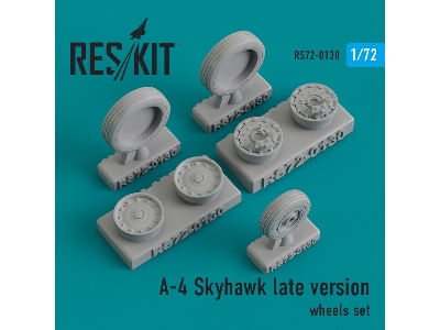 A-4 Skyhawk Late Version Wheels Set - zdjęcie 1