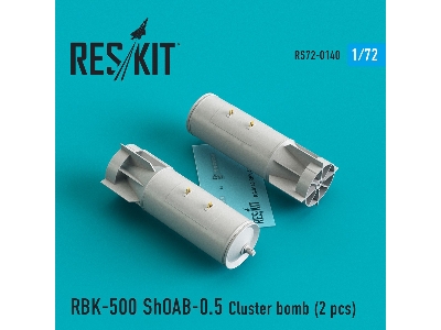 Rbk-500 Shoab-0.5 Cluster Bomb (2 Pcs) (Su-17, Su-22, Su-24, Su-25, Su-34) - zdjęcie 1