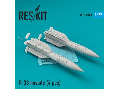 R-33 Missile (4 Pcs) (Mig-31) - zdjęcie 1