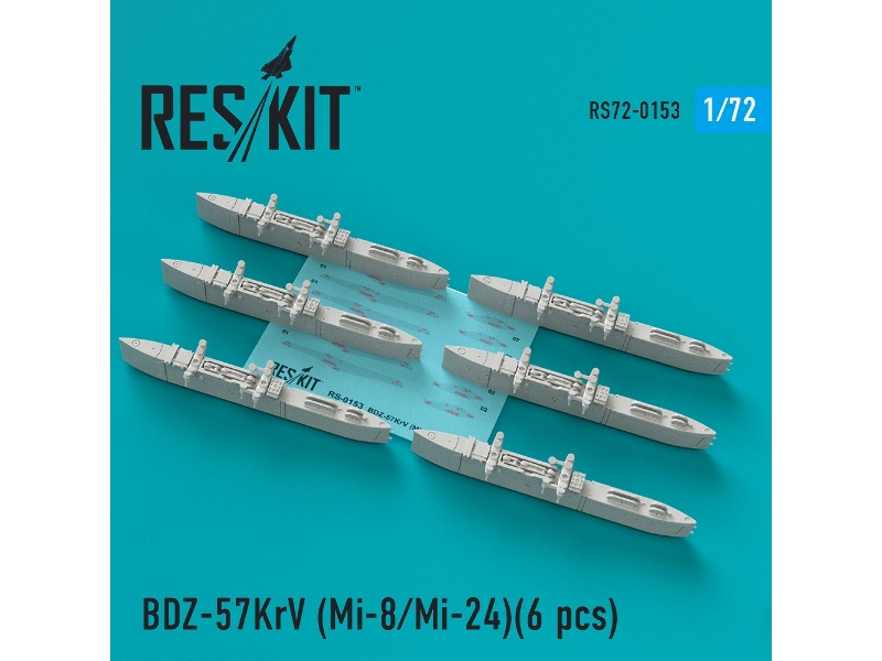 Bd3-57krv Racks (6 Pcs) (Mi-8/Mi-24) - zdjęcie 1 Bd3-57krv Racks (6 Pcs) (Mi-8/Mi-24) - zdjęcie 1