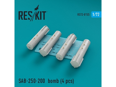 Sab-250-200 Bomb (4 Pcs) Su-7, Su-17, Su-24, Su-25, Su-27, Su-30, Su-34, Mig-21, Mig-27, Yak-38, Jak-130 - zdjęcie 1