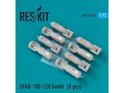 Ofab-100-120 Bomb (8 Pcs) Su-7, Su-17, Su-24, Su-25, Su-27, Su-30, Su-34, Mig-21, Mig-27, Yak-38, Jak-130 - zdjęcie 1