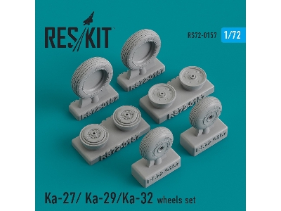 Ka-27/ Ka-29/Ka-32 Wheels Set - zdjęcie 1