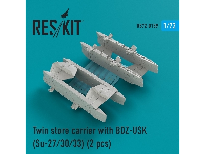 Twin Store Carrier With Bdz-usk (Su-27/30/33) (2 Pcs) - zdjęcie 1