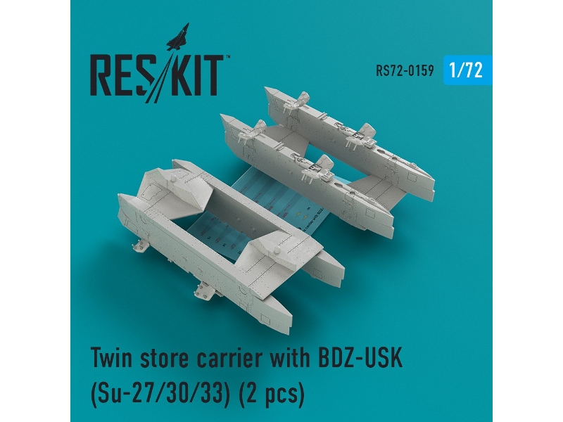 Twin Store Carrier With Bdz-usk (Su-27/30/33) (2 Pcs) - zdjęcie 1 Twin Store Carrier With Bdz-usk (Su-27/30/33) (2 Pcs) - zdjęcie 1