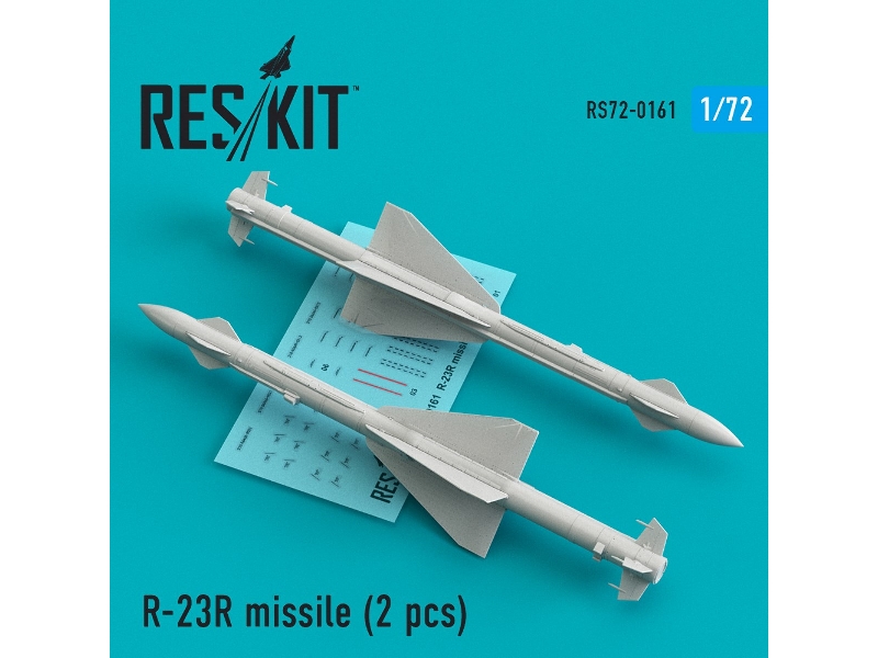 R-23r Missile 2 Pcs Mig-23 - zdjęcie 1 R-23r Missile 2 Pcs Mig-23 - zdjęcie 1