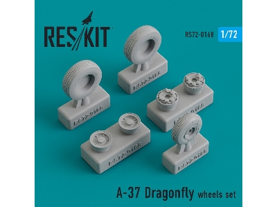A-37 Dragonfly Wheels Set - zdjęcie 1
