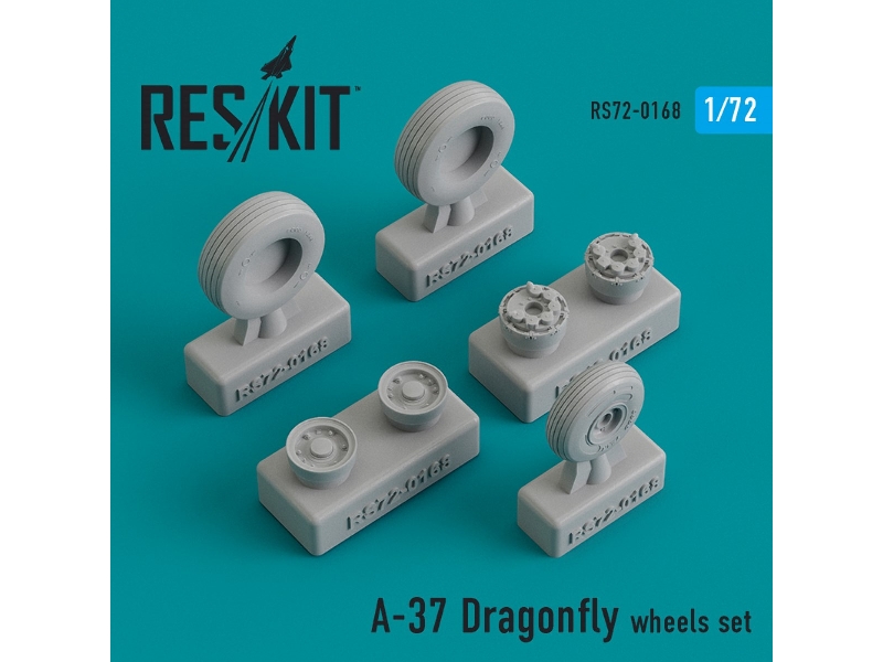 A-37 Dragonfly Wheels Set - zdjęcie 1 A-37 Dragonfly Wheels Set - zdjęcie 1
