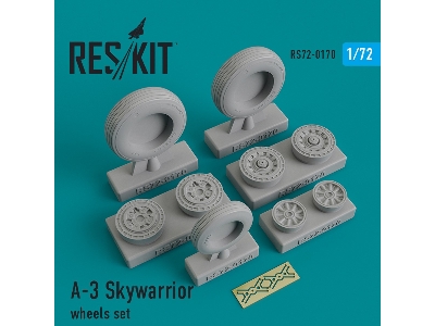 A-3 Skywarrior Wheels Set - zdjęcie 1