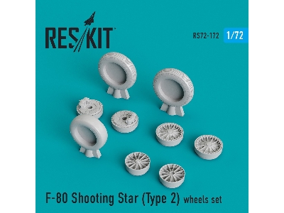 F-80 Shooting Star (Type 2) Wheels Set - zdjęcie 1