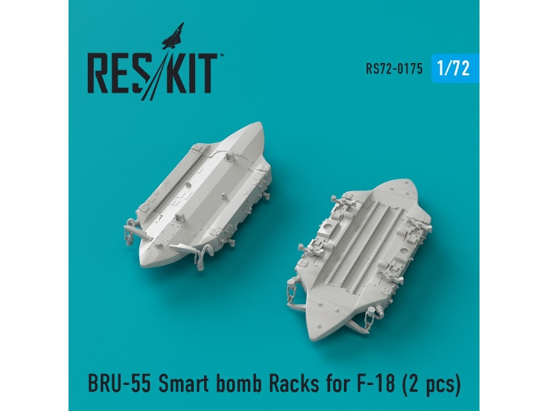 Bru-55 Smart Bomb Racks For F-18 (2 Pcs) - zdjęcie 1 Bru-55 Smart Bomb Racks For F-18 (2 Pcs) - zdjęcie 1