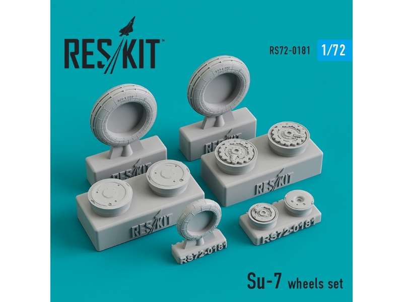 Su-7 Wheels Set - zdjęcie 1